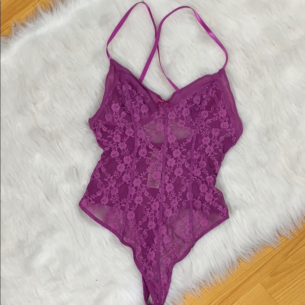 FREE PEOPLE runaway lace bodysuit